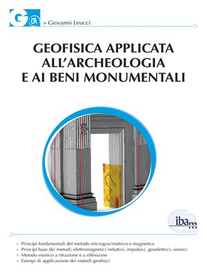 cover image of Geofisica applicata all'archeologia e ai beni monumentali
